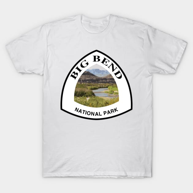 Big Bend National Park shield T-Shirt by nylebuss